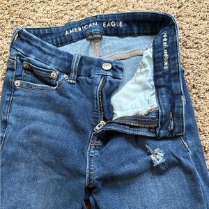 American Eagle Outfitters Blue Skinny Jeans